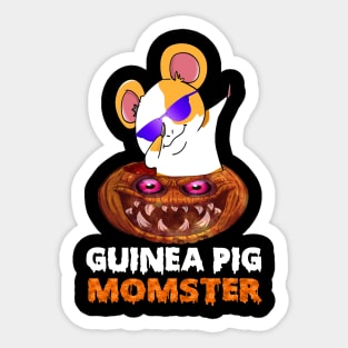 Guinea Pig Momster Halloween (16) Sticker